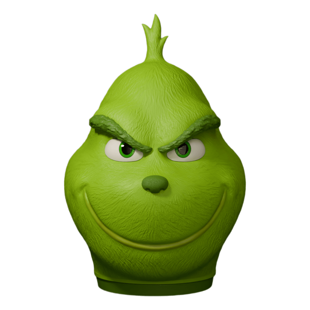 Alcancia/Contenedor Grinch