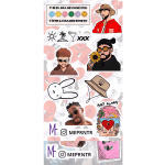 Plancha de Bad Bunny