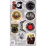 Plancha de Bandas de Rock