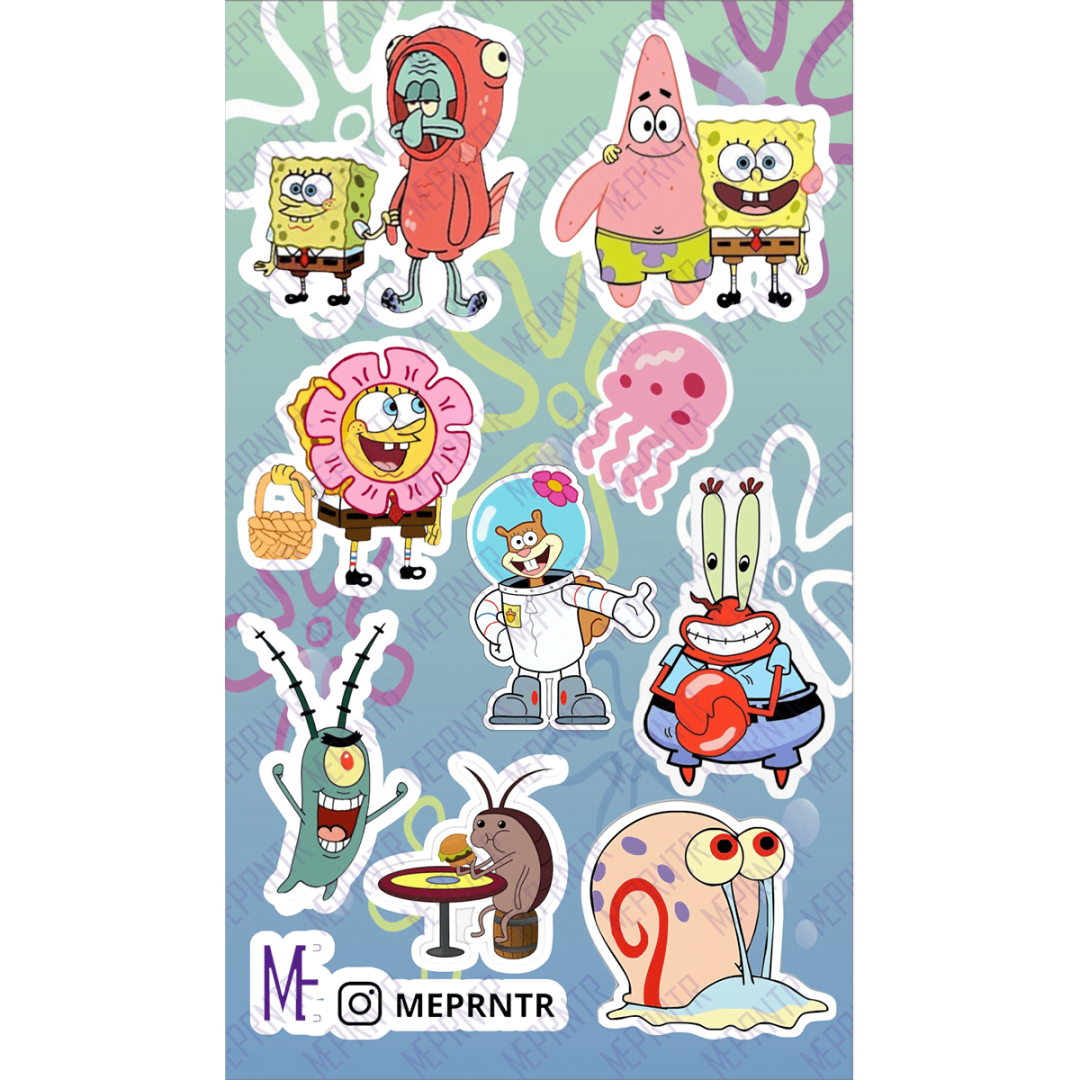 Plancha de Bob Esponja