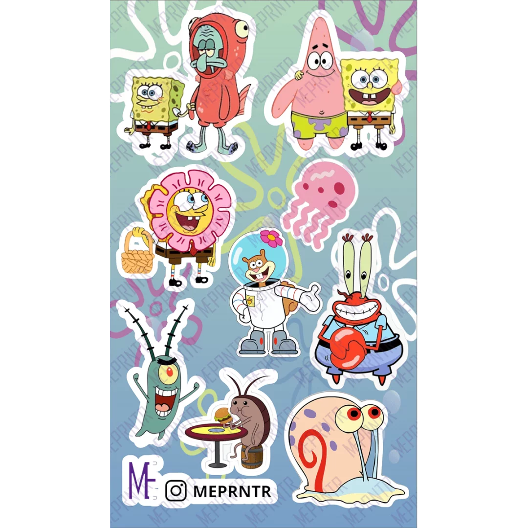 Plancha de Bob Esponja