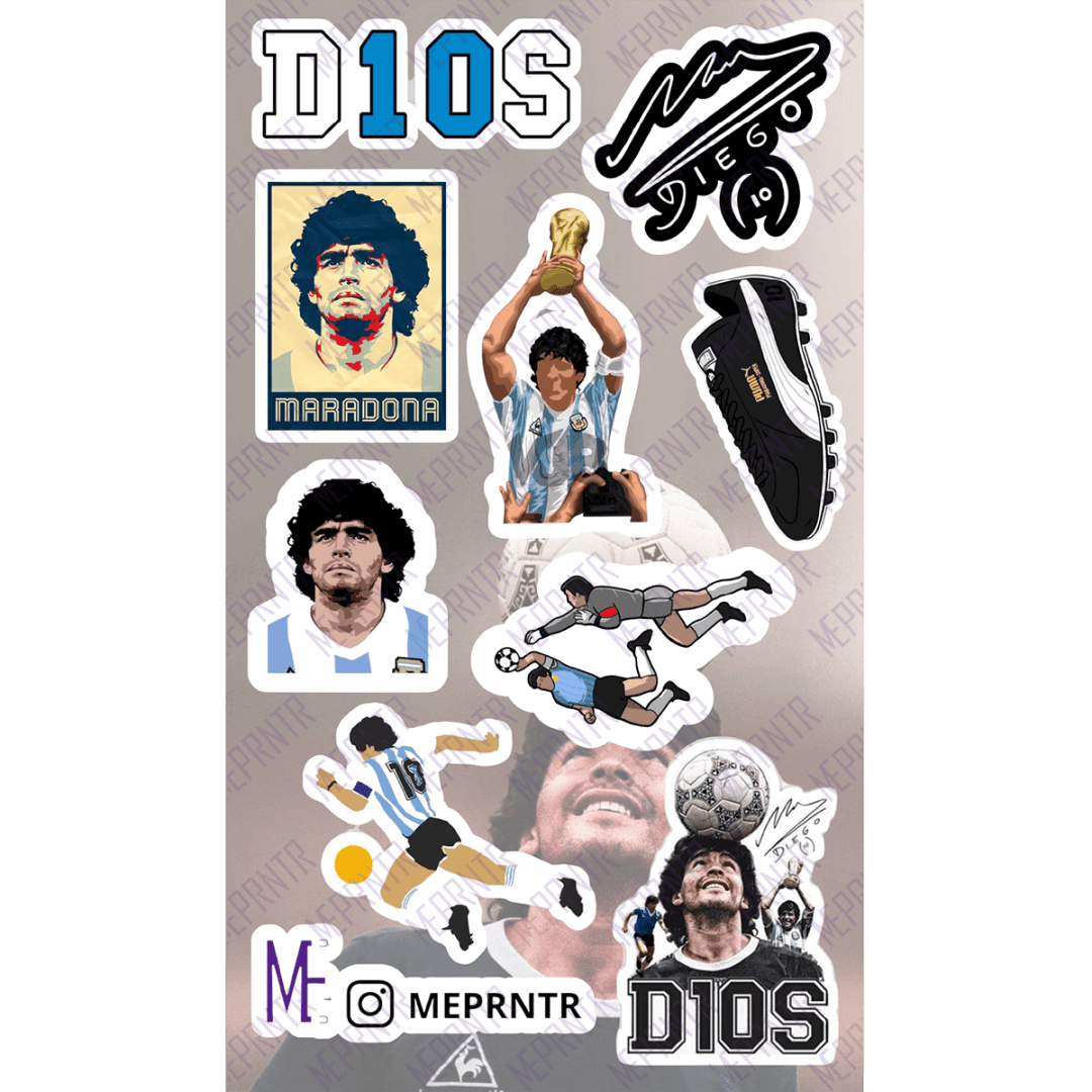 Plancha de Maradona