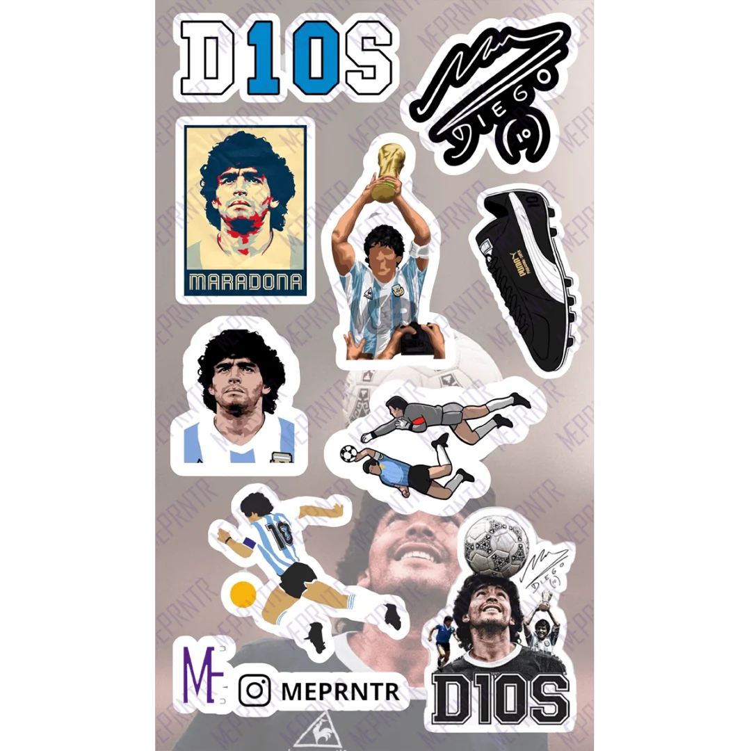 Plancha de Maradona
