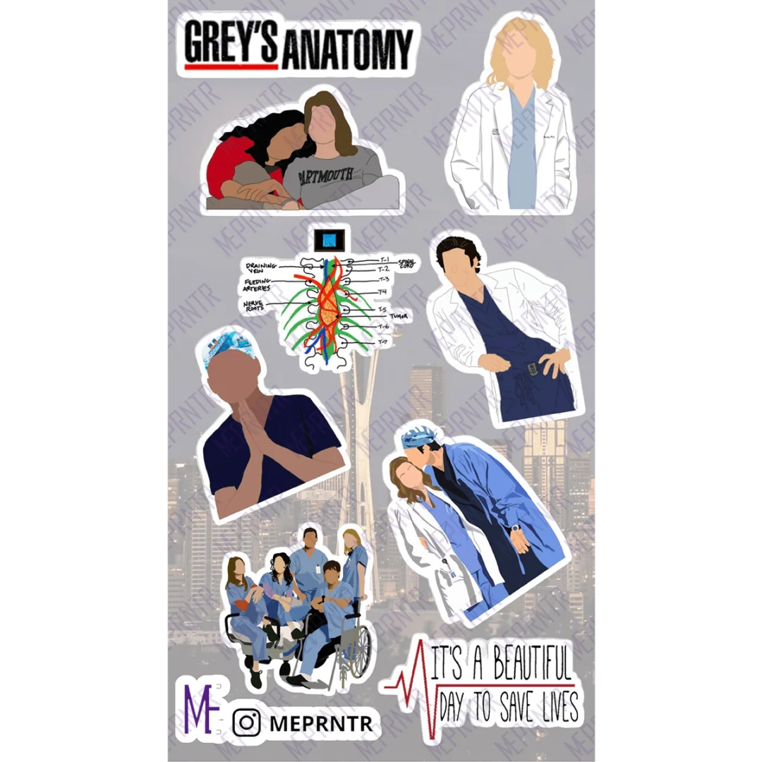 Plancha de Greys Anatomy