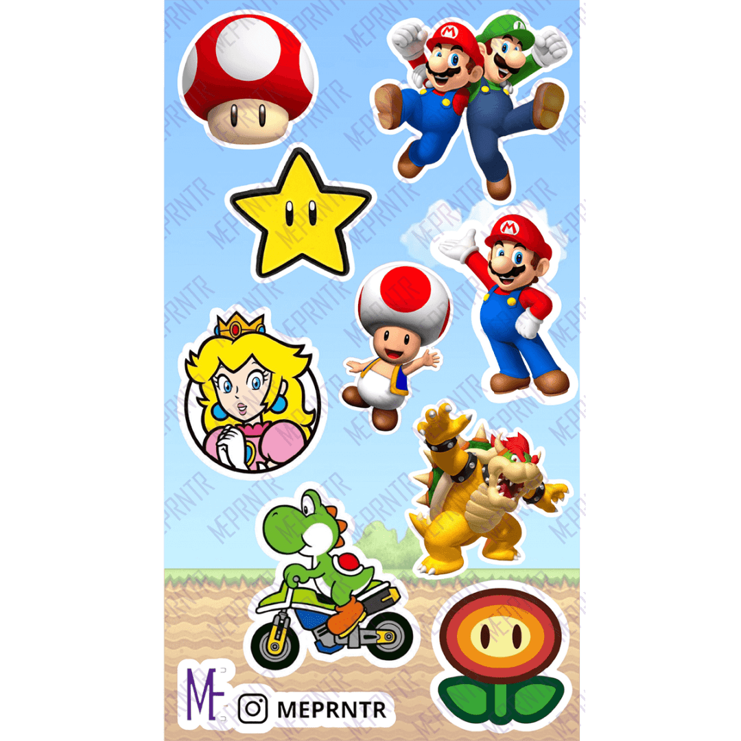 Plancha de Mario Bros