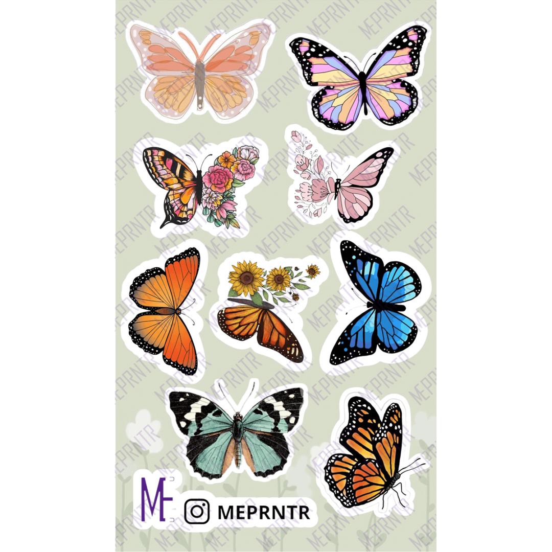 Plancha de Mariposas
