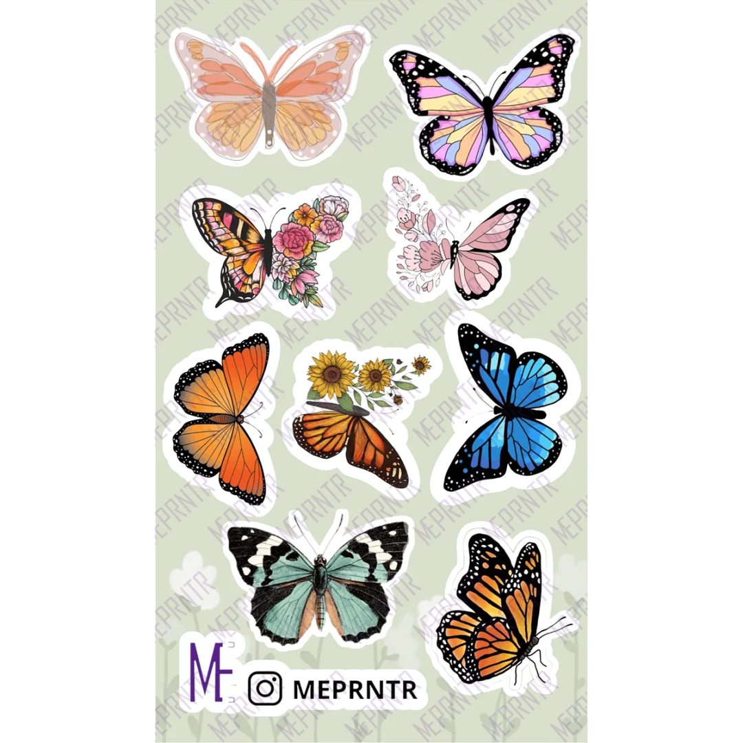 Plancha de Mariposas