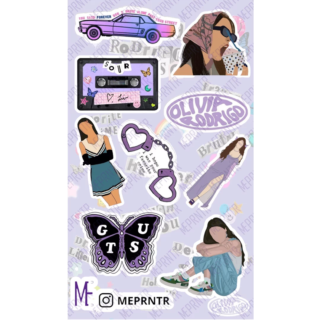 Plancha de Olivia Rodrigo