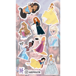 Plancha de Princesas