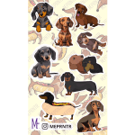 Plancha de Perros Salchichas