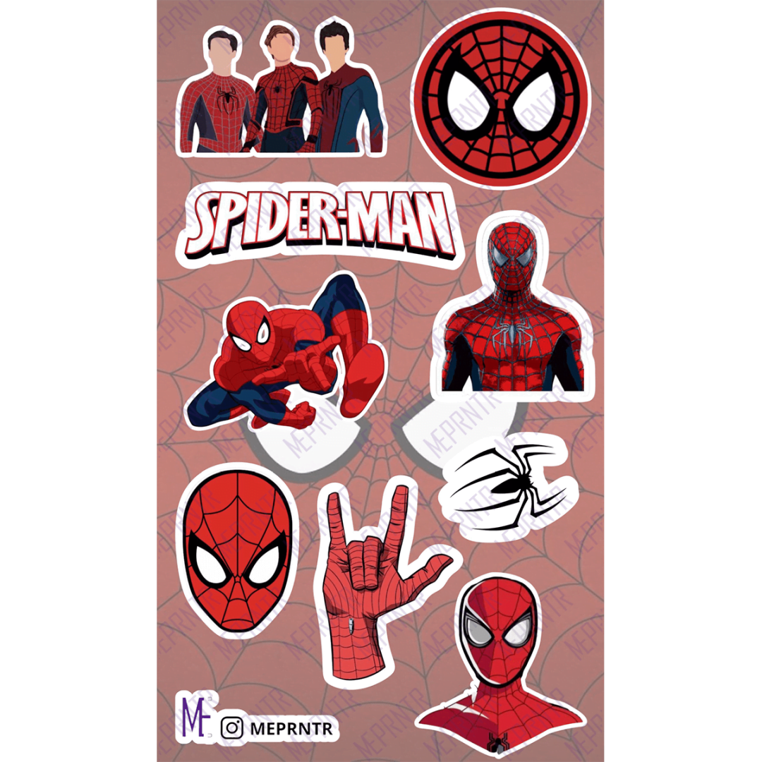 Plancha de Spiderman