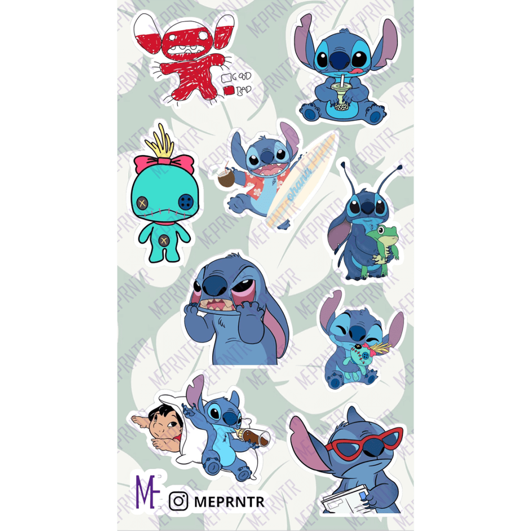 Plancha de Stitch