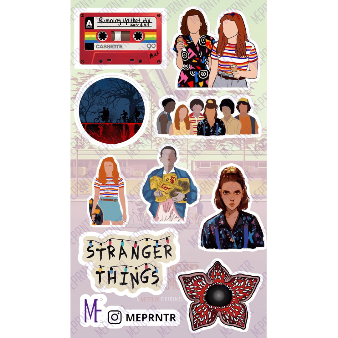 Plancha de Stranger Things