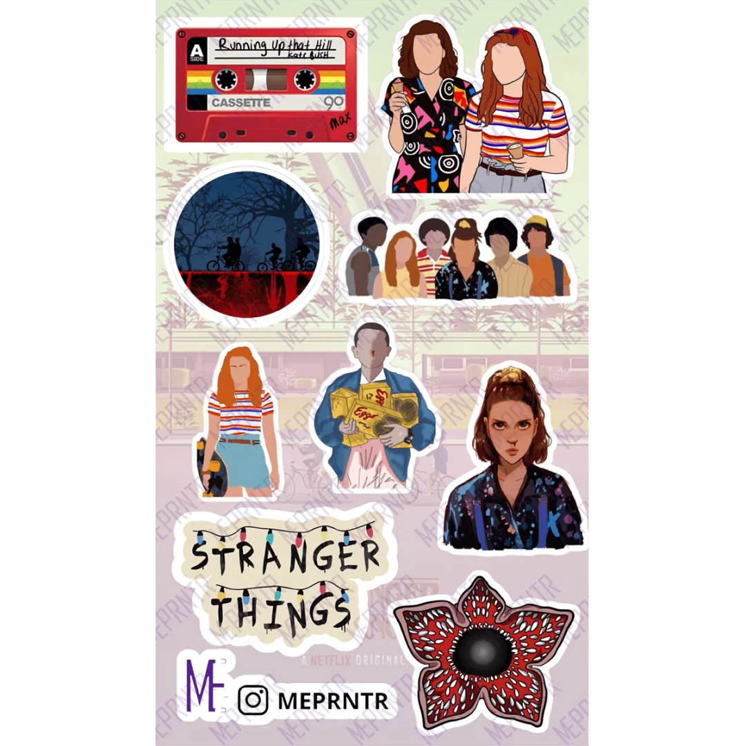 Plancha de Stranger Things