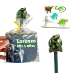 Mini libritos con actividades y lápiz con topper