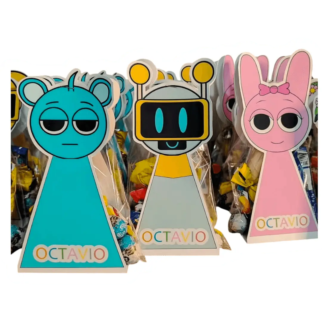 Bolsitas de personajes para golosinas