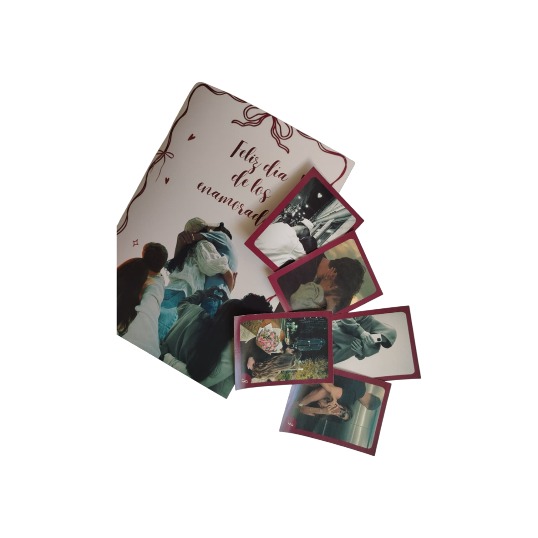 Álbum de figuritas personalizado - 14 de febrero